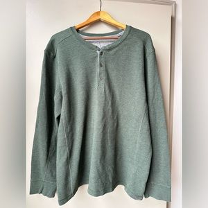 Eddie Bauer Waffle Henley (XXL)